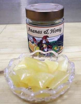 Ananas Honigbonbons